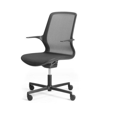 Image of Ovidio Black Mesh Task Chair
