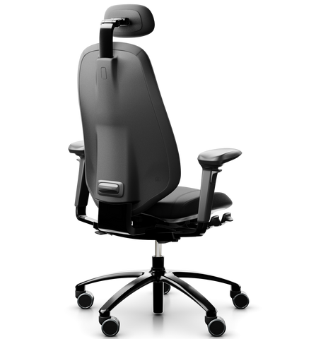 Image of Leather High Back Ergonomic Office Chair