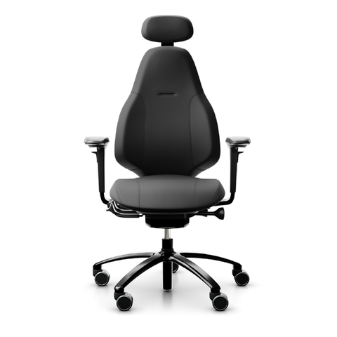 Image of Leather Ergonomic Office Chair