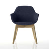 Yizi Guest Chair - Timber Base